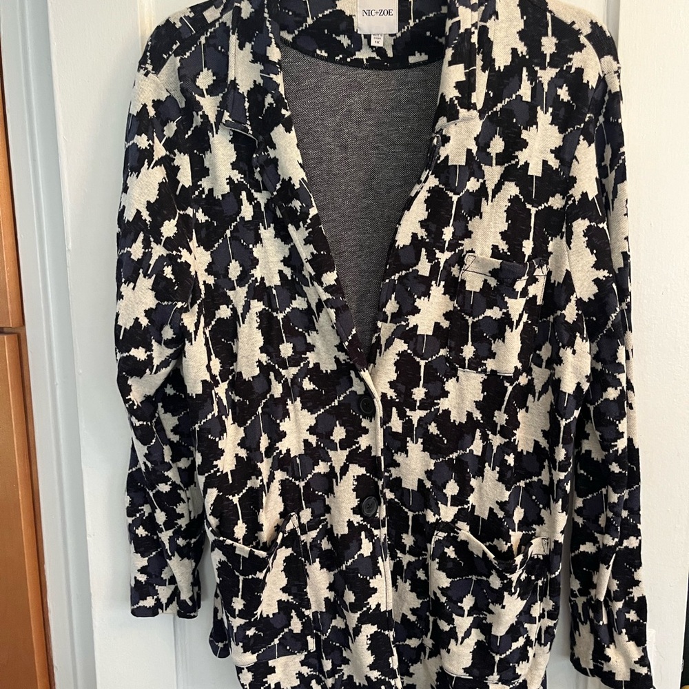 NIC+ZOE Patterned Blazer